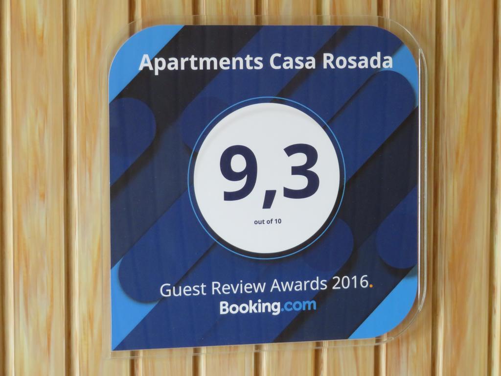 Hotel Casa Rosada Podgora Esterno foto
